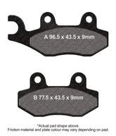 EBC Disc Brake Pads - SFA228